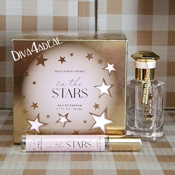 Bath & Body Works IN THE STARS 1.7OZ EDP & Mini EDP Spray Bundle